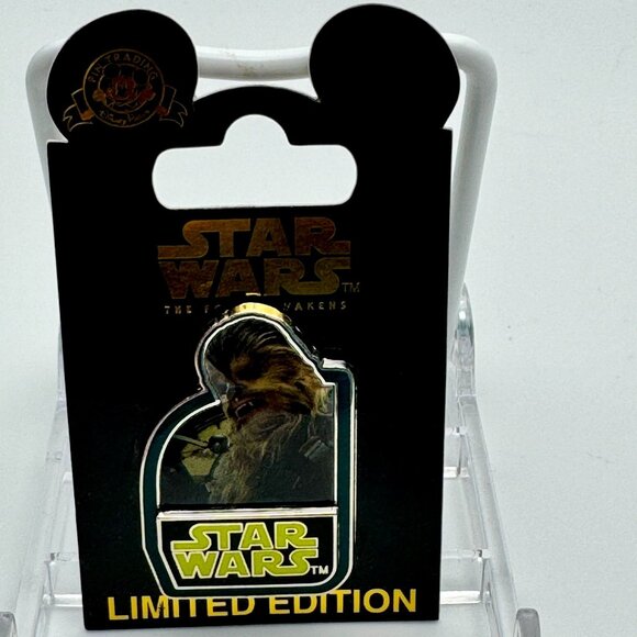 Disney Pin Star Wars The Force Awakens Chewbacca Countdown #3 111109 - Picture 2 of 5